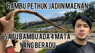 Download BAMBU PETHUK JADIIN MAENAN | SATU BAMBU ADA 4 MATA BERBEDA | asli atau palsu  MP3