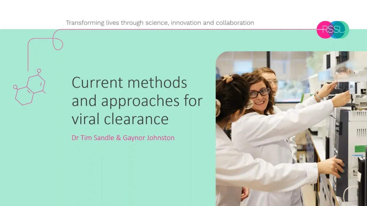 Current Methods and Approaches for Viral Clearance