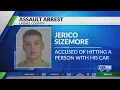 Man arrested for allegedly hitting person with car in Laurel County