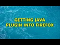 Ubuntu Getting java plugin into firefox