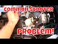 Chinese scooter maintenance upgrade fuel line