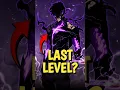 Lagu Sung Jinwoo Last Level? || Solo Leveling #shorts #sololeveling #shadowmornarch  #sungjinwoo