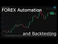 Forex bot backtest system with Python - Web dash complete plotting candles