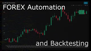 Forex bot backtest system with Python - Web dash complete plotting candles