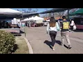 Walking around farmers market Visalia California