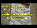 Guide para SA traditional sabong