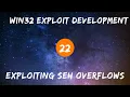Win32 Exploit Development - 22 Exploiting SEH Overflows with Egghunters