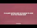Remi Wolf - Champagne (Lyrics)