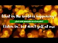 Wish I didn´t miss you/Lyrics-Letra