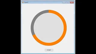 How to make Circular ProgressBar in C