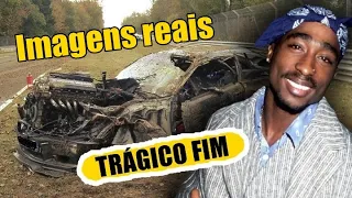 Imagens reais da tragedia de Tupac Shakur