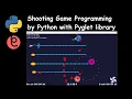 Python Shooting Game Programming by using Pyglet Library