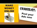 Post on Craigslist for free Visit www craigslist org