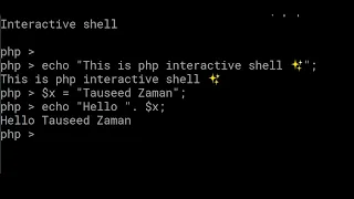 PHP Interactive shell Execute PHP code inside your