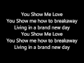 Lagu Brand New Day - Lorena Simpson (Lyrics)