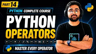 Python Operators Explained for Beginners Arithmetic Comparison Logical Bitwise Python Course