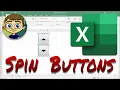 Using Spin Buttons in Excel