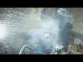 Glass Cylinder Implosion