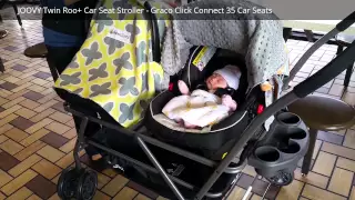 JOOVY Twin Roo Car Seat Stroller Review