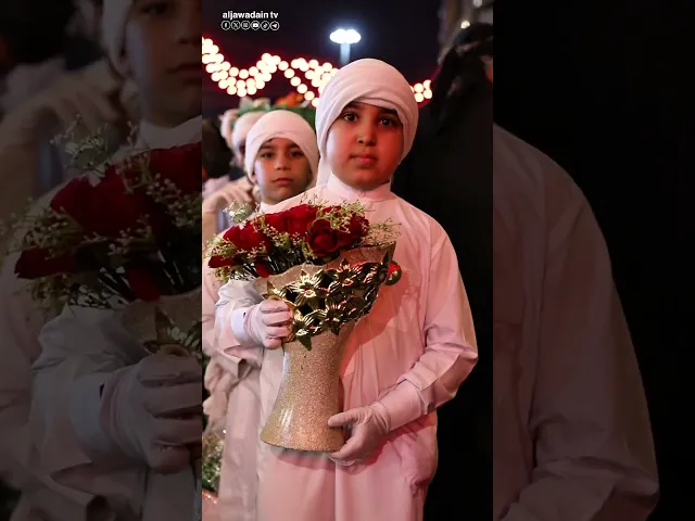 ⁣مشاعر رملة لفراق ولدها القاسم مشهد من مشاهد الطف تجسده مواكب الكاظمية المقدسة