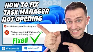 Task Manager Not Opening On Windows Easy Fix 