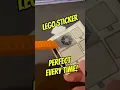How to Get LEGO Stickers Perfect Every Time