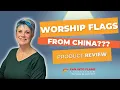 Worship Flags Showdown Amazon vs Handcrafted - Are Cheap Flags Worth It