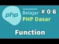 06 Belajar PHP Dasar - Function