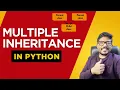 Multiple inheritance in python