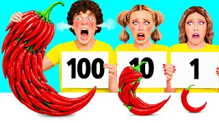 100 Шарів Їжі Челендж | Чудові Кулінарні Рецепти BaRaDa Challenge