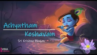 achyutham keshavam sri krishna bhajan singer madhura bhattacharya vibha creations 2023 n