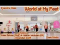 Lagu World at My Feet Line Dance | Djasmine Class | Adam Åstmar (SWE) \u0026 Malene Jakobsen (DK) - Nov  2025