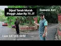 Lagu Dijual Tanah Murah Pinggir Jalan Ditawarkan 75 JT, Nego Luas Tanah 447 m2. SHM Di Dusun Cijambu 