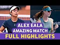 Download Lagu Alex Eala Magnificent vs Fourlis Too Good Tennis Match Highlights - Latest Alexandra Tennis 720P