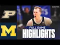 Purdue Boilermakers vs Michigan Wolverines Big Ten Championship Full Game Highlights