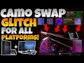 INSANE CAMO SWAP GLITCH FOR ALL PLATFORMS WARZONE CAMO SWAP FOR CROSS CAMO GLITCHES