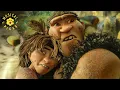 Grug and Guy s Epic Tar Pit Escape While Belt Plays The Soundtrack The Croods