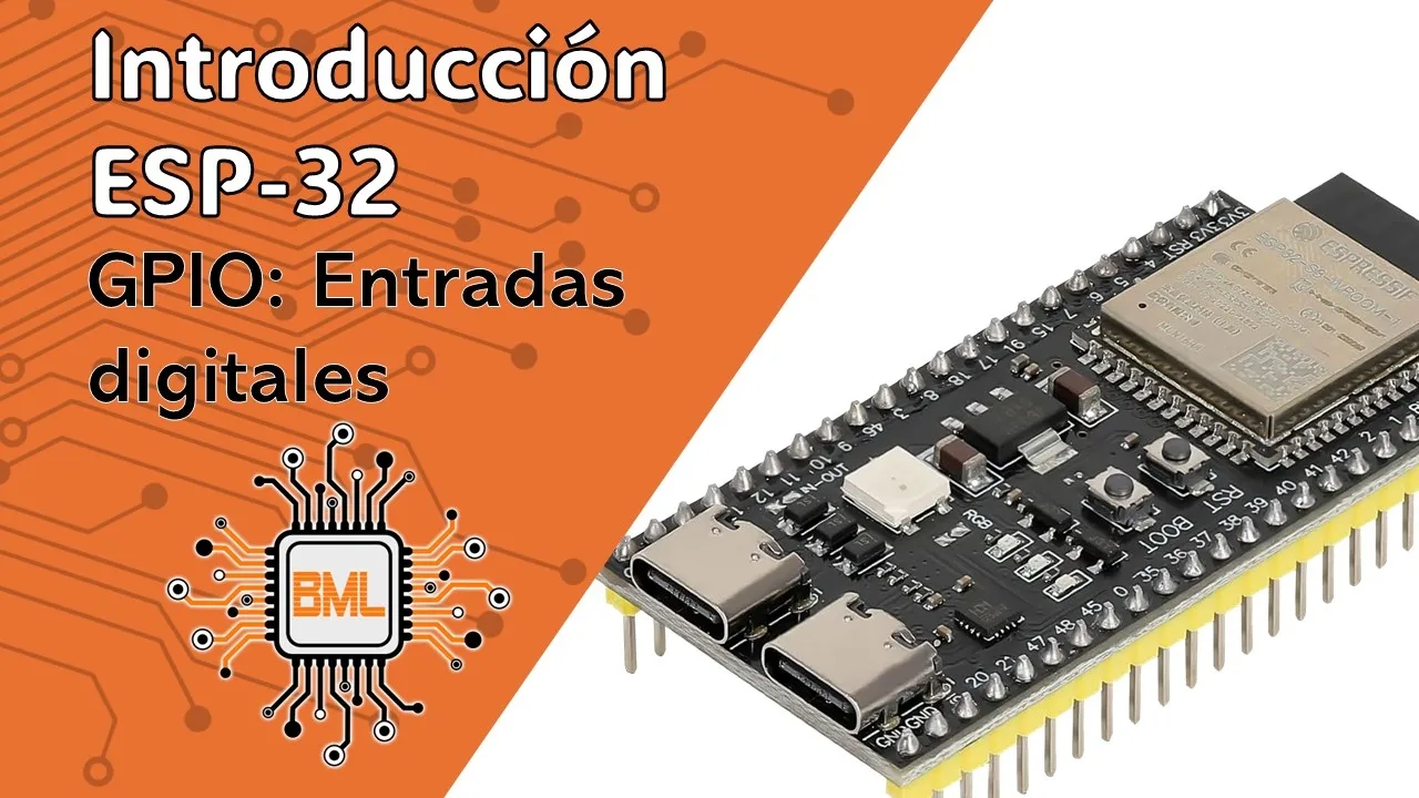 GPIO en el ESP32: Entradas digitales
