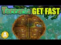 Terraria How To Get Honey Block Liquid Honey Hive Abeemination EASY