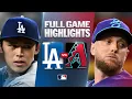 DODGERS vs D-BACKS Full Game Highlights August 7 2026 MLB Season