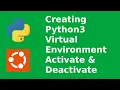 How to create python3 virtual environment in Ubuntu 22 04 LTS