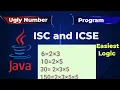 Ugly Number in Java ICSE and ISC