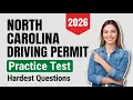 2026 North Carolina DMV Written Test Prep Practice Test 3 Sign and Law Review