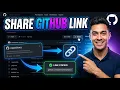 Share GitHub Repository Links Quick Start