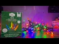 Holiday time 100 random twinkle multicolor mini lights