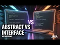 Java Tutorial Difference Between Abstract Classes And Interfaces Lecture 101