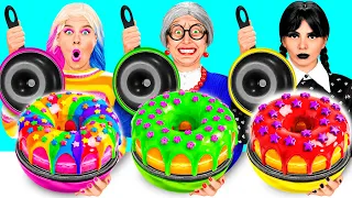 Tantangan Wednesday vs Nenek | Resep Dapur Luar Biasa oleh BaRaFun Challenge