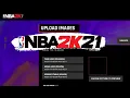 How to upload custom images into NBA 2K21 Tutorial super easy works for NBA 2k23 As Well