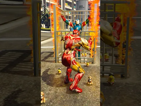 Miles Calling Ironman To Rescue Ironman Brother From Wolverine Cage Trapped #shorts #shortsfeed