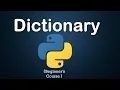 Dictionaries in python Python for beginners Python in Lesson 6